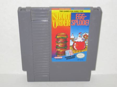 Short Order/Eggsplode! - NES Game